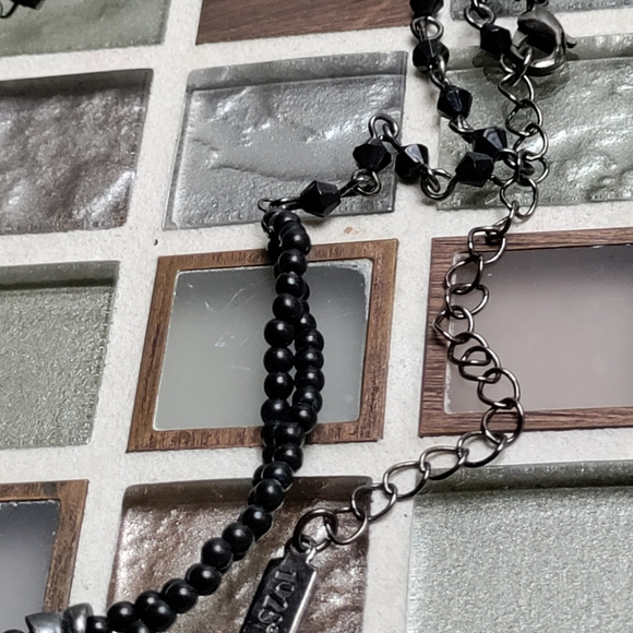 1928 Mourning Red Cross necklace - Picture 8 of 9